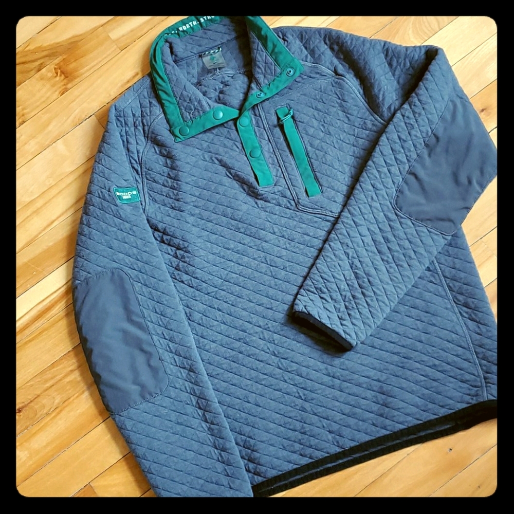 Woods Quilted Sweater